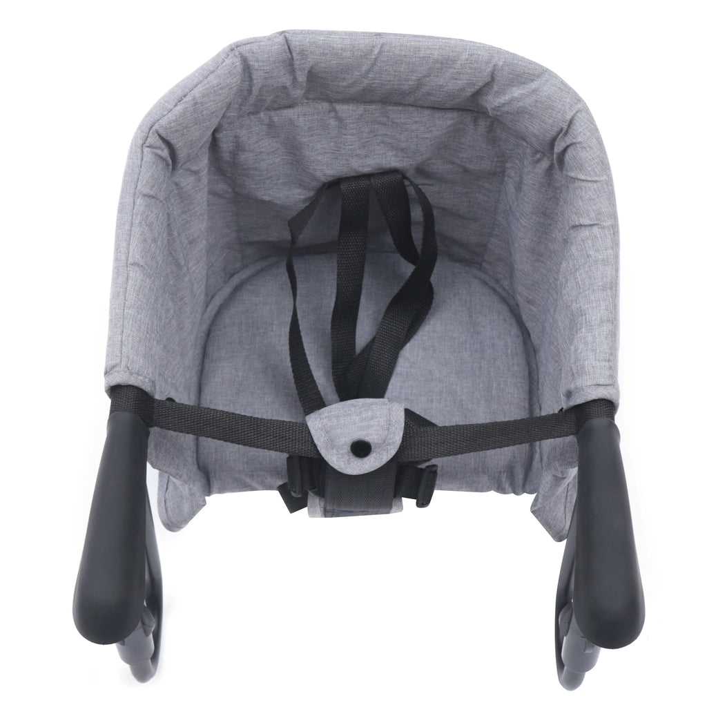 Clip On High Chair Fold-flat Storage Portable Feeding Seat High Load Design Attach To Fast Table Chair For 0-24 Months At Home