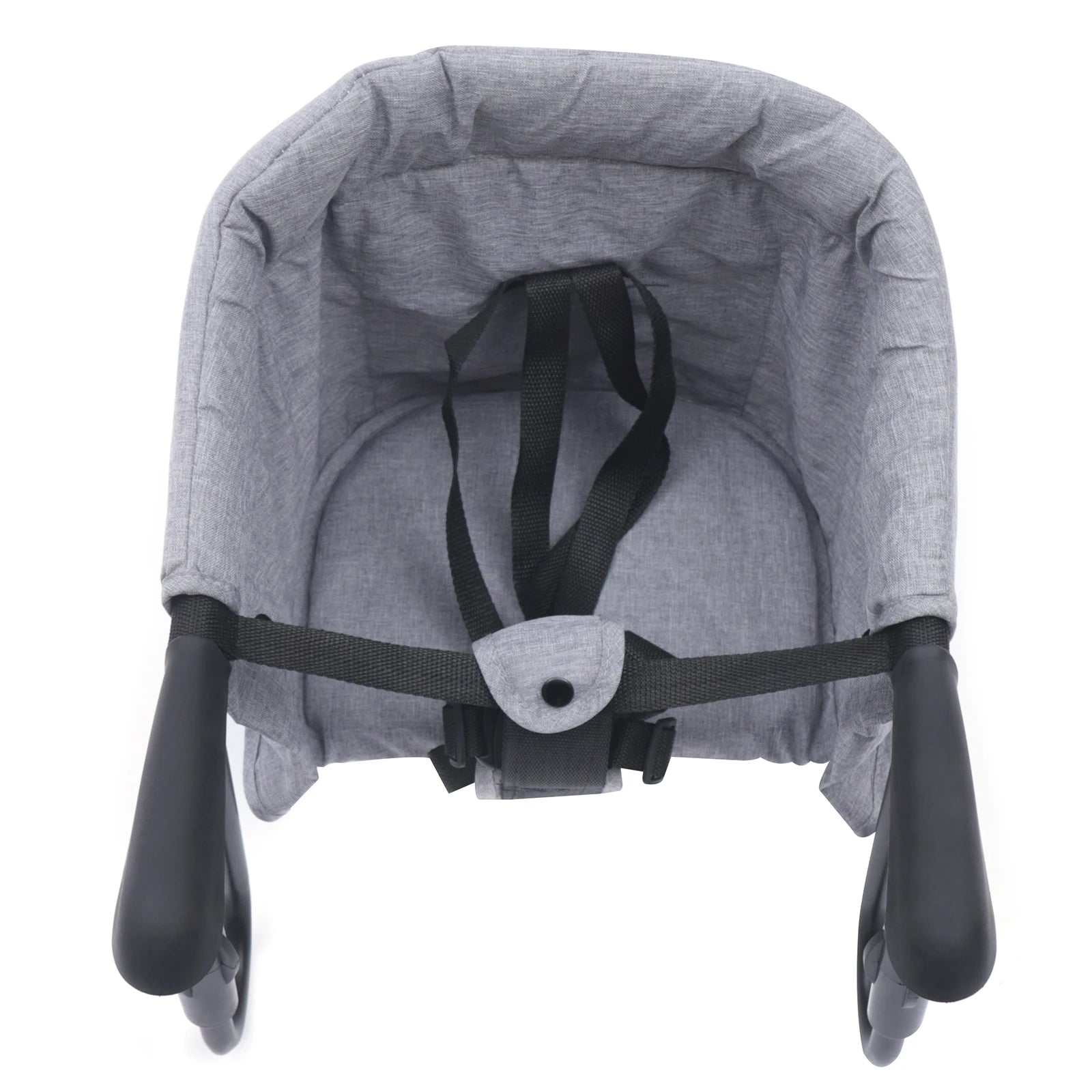 Clip On High Chair Fold-flat Storage Portable Feeding Seat High Load Design Attach To Fast Table Chair For 0-24 Months At Home