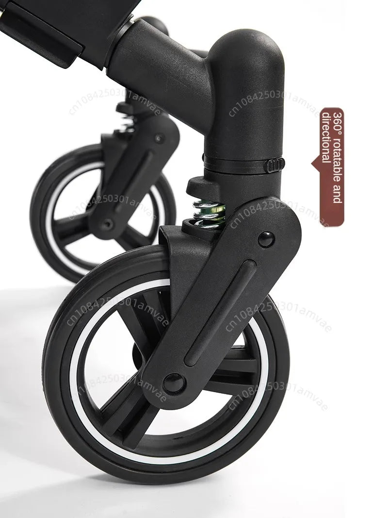 Poussette Double Légère 2-en-1 Pliable