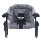 Clip On High Chair Fold-flat Storage Portable Feeding Seat High Load Design Attach To Fast Table Chair For 0-24 Months At Home