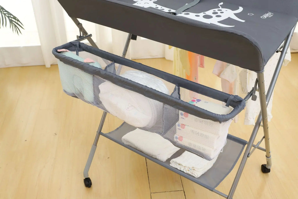 Table à Langer Bébé Pliable & Portable – Design Ergonomique