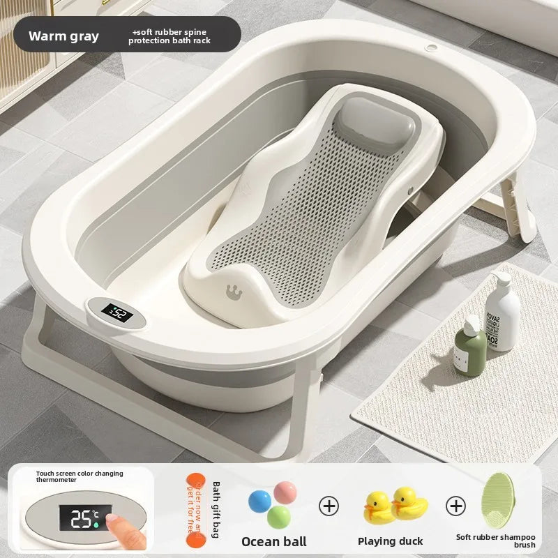 Baignoire Bébé Pliable et Portable