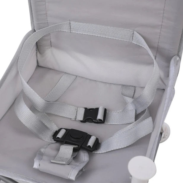Portable Foldable High Chair for Babies Lightweight Travel Feeding Chair with Tray for Toddlers Kids Mealtime