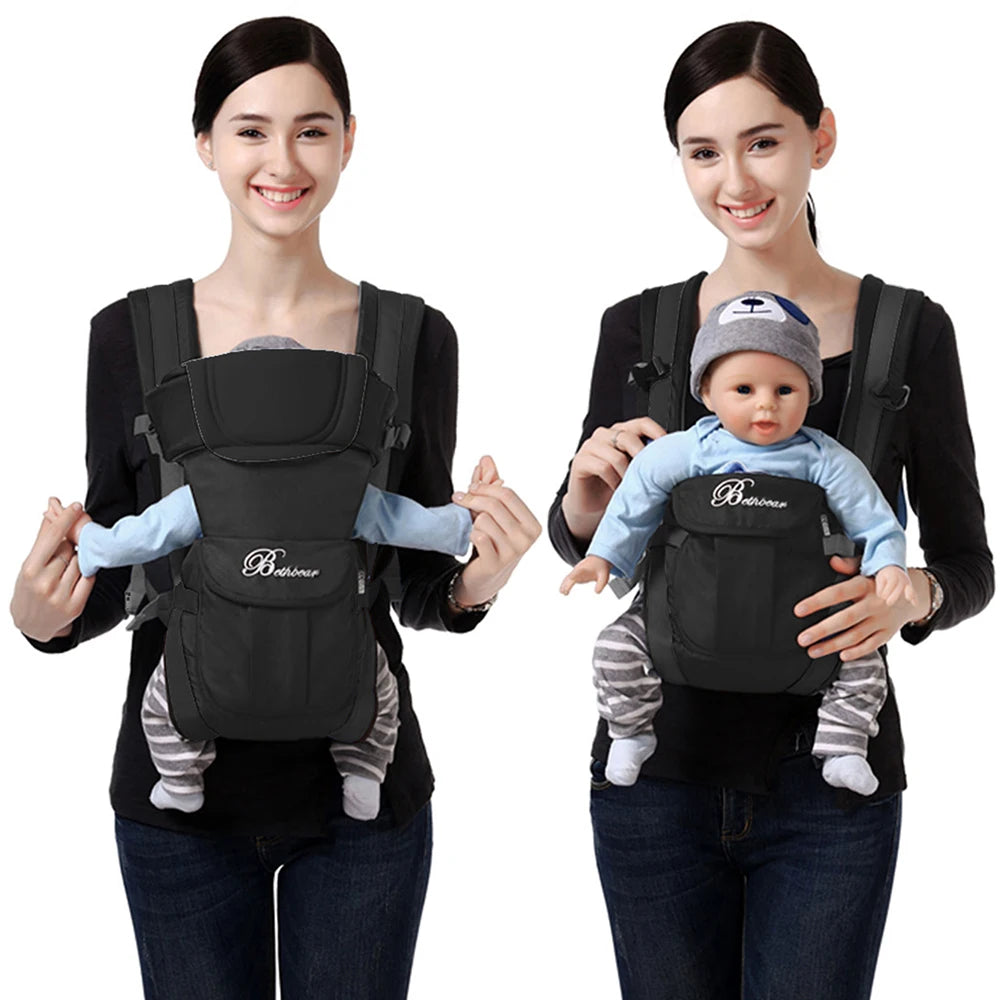 Porte-Bébé Ergonomique 4-en-1
